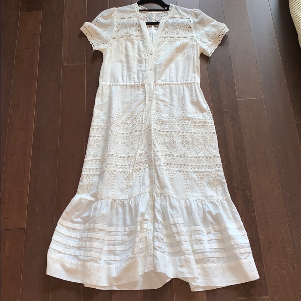 Feather Bone- anthropologie dress